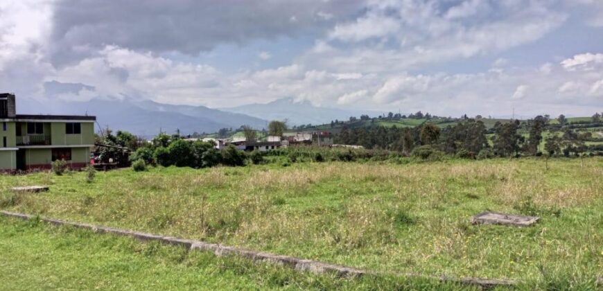 Terreno en venta en Cutuglahua, Credito directo