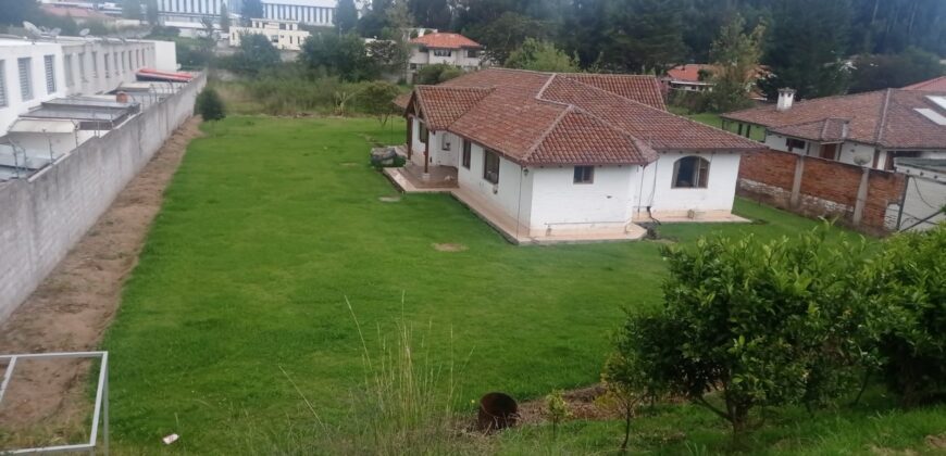 Terreno de venta de 3120m2 en zona residencial apto para PROYECTO INMOBILIARIO, atrás de la Universidad “Espe”, Sangolqui, Ecuador